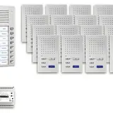 TCS PPAF16-EN/02 Audio-Set Außenstation AP PES 16 WE, 16 Tasten, 16 Freispr. ISW3030