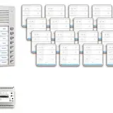 TCS PPAF16-EN/01 Audio-Set Außenstation AP PES 16 WE, 16 Tasten, 16 Freispr. ISW6010