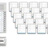 TCS PPAF20-EN/01 Audio-Set Außenstation AP PES 20 WE, 20 Tasten, 20 Freispr. ISW6010