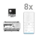 TCS PAIF080/006 Audio-Set Einbaulautsprecher PRO 8 WE, 8 Freispr. ISW6031