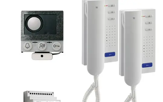 TCS PAIH020/004 Audio-Set Einbaulautsprecher 2 WE, 2 Telefone