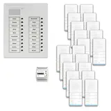 TCS PAUF202/001 Audio-Set Außenstation UP PUK 20 WE, 20 Tasten 2-spaltig, 20 Freispr. ISW6031