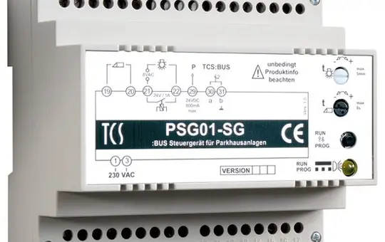 TCS PSG01-SG Versorgungs- und Steuergerät PSG01 Hutschiene, 6 TE