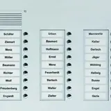 TCS PUK27/3-EN Audio Außenstation UP PUK 27 Tasten rechtsbündig, 3-spaltig | silber