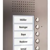 TCS PUK05/1-ES Audio Außenstation UP PUK 5 Tasten rechtsbündig, 1-spaltig | edelstahl