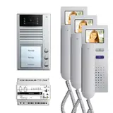 TCS PVC2430-0010 Video-Set Außenstation AP AVC 3 WE, 3 Tasten, 3 Telefone, V2D