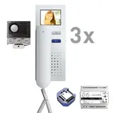TCS PVIF030/001 Video-Set Einbau für Briefkastenanlagen 3 WE, Video-Telefon