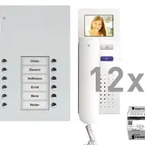 TCS PVU16120-0010 Video-Set UP 12 WE, 12 Tasten, 12 Telefone