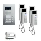 TCS PVU1640-0010 Video-Set UP 4 WE, 4 Tasten, 4 Telefone