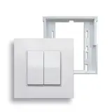 TCS RS09-04000000 EnOcean Schalter mit Überbaurahmen