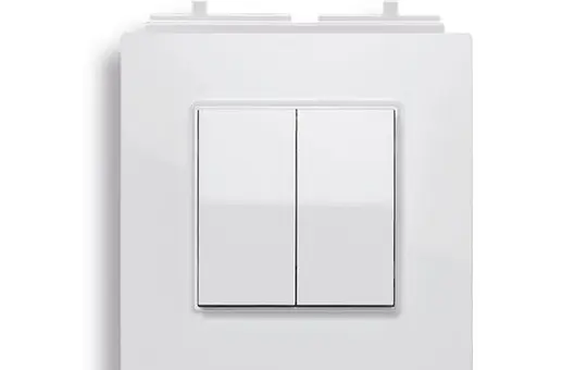 TCS RS10-04000000 EnOcean Schalter mit Verbindungsrahmen