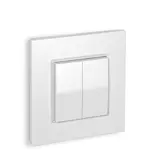 TCS RS07-04000000 EnOcean Schalter mit Wandmontagerahmen