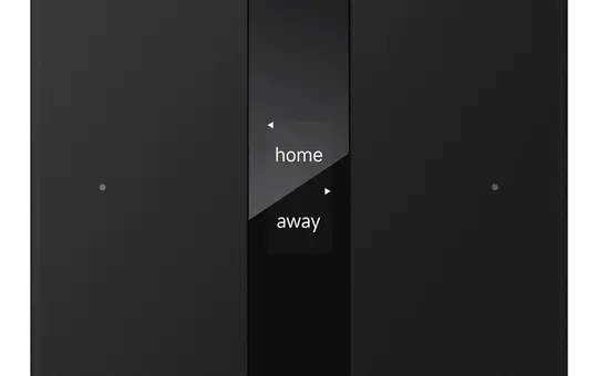 GVS CHPBD-02/12.2.11 KNX-Tastsensor S-Serie 1-fach, Display Spiegelglas | schwarz