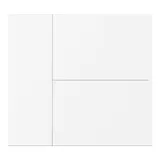 GVS CHKA-06/W.2.20 Wippenset für WALTZ Gravur 3-fach, Aluminium | weiß