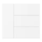 GVS CHKA-08/W.2.20 Wippenset für WALTZ Gravur 4-fach, Aluminium | weiß