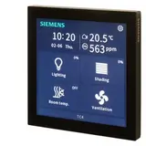 SIEMENS 5WG1204-2SB22 KNX-Touchpanel Touch Control 4 vertikal | schwarz | 4 Zoll