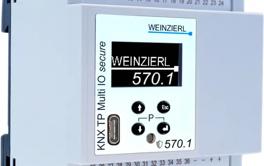 WEINZIERL 5543 KNX I/O-Modul KNX-TP, Secure