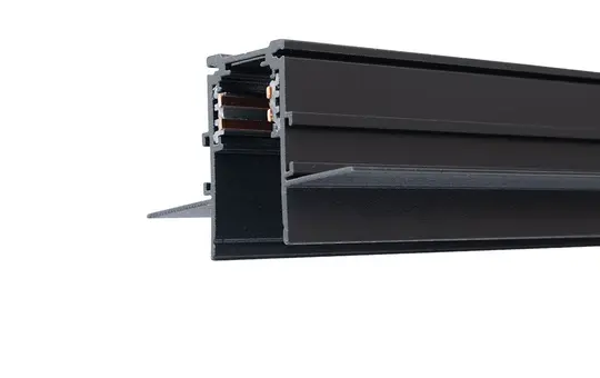 ISOLED 116052 Trockenbauschiene Track48 NV schwarz | 2 m