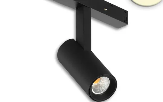 ISOLED 116088 Schienenstrahler für Track48 NV 7 W, 3000 K, 30° | schwarz