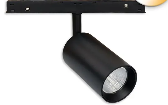 ISOLED 117230 DALI-Schienenstrahler für Track48 NV 12 W, 1800-4000 K, 30° | schwarz