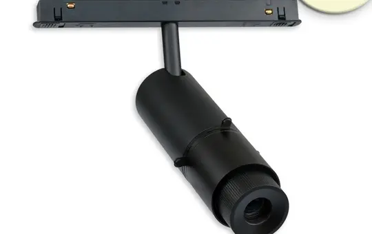 ISOLED 117430 Konturenstrahler Shape für Track48 NV 3000 K | schwarz