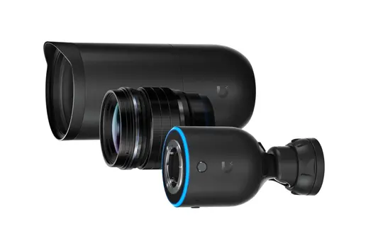 UBIQUITI UniFi UVC-AI-DSLR-LD Video Kamera 8 MP, PoE+, Long Distance | schwarz