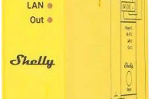 SHELLY Pro RGBWW PM Dimmaktor RGBW