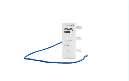 SHELLY 3EM-63T Gen3 WLAN-Stromzähler Gen. 3 3-phasig, flache Klemmen