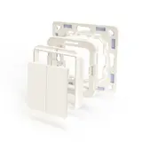 SHELLY B A WS 4 B Adapter für BLU Wall Switch BUSCH-JAEGER | weiß