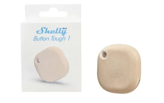 SHELLY BLU Button Tough m Bluetooth-Outdoor-Taste dunkelbeige