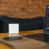 SHELLY B WS 4 Bluetooth-Tastsensor BLU Wall Switch 4-fach | weiß