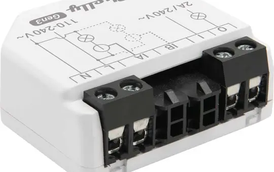 SHELLY EM Gen3 WLAN-Energiemessgerät UP Gen. 3 1-fach, Mini