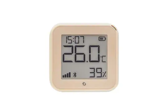 SHELLY H&T G3 m WLAN-Temperatur-/Feuchtesensor Gen. 3 dunkelbeige