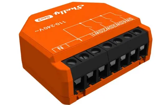 SHELLY i4 Gen3 WLAN-Tasterinterface UP 4-fach, Szenen