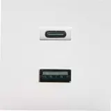 SHELLY USB Charger w USB-Ladegerät für Wall Display Stand USB-A/C, 3 A | weiß