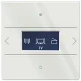 THEBEN iON8 G WH Glas-Raumcontroller LUXORliving iON Display | weiß