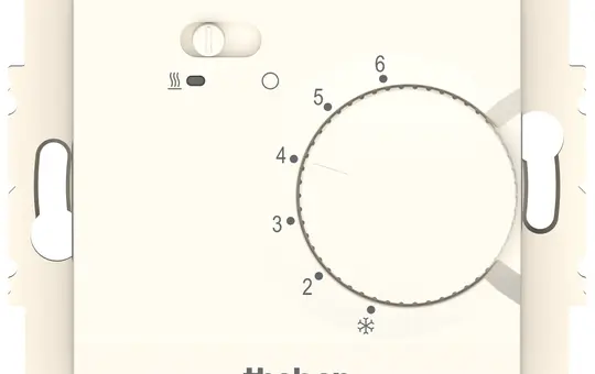 THEBEN RAMSES 746 S Raumtemperaturregler UP RAMSES elektronisch, Stellrad, Schalter | weiß