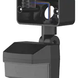 THEBEN theLeda B sensor BK Bewegungsmelder theLeda 180°, mit Dämmerungsmodus | schwarz