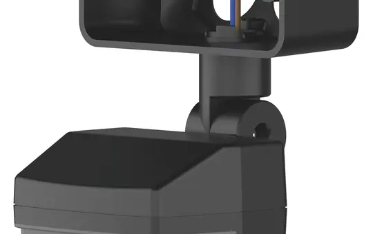 THEBEN theLeda B sensor BK Bewegungsmelder theLeda 180°, mit Dämmerungsmodus | schwarz