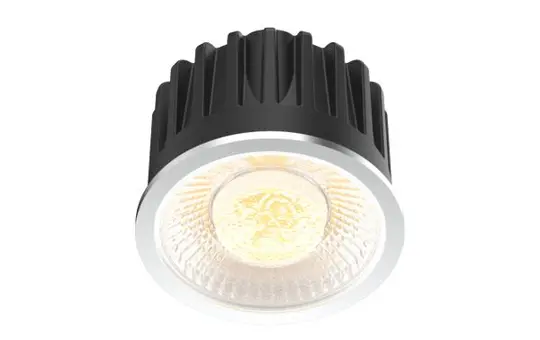 BRUMBERG 12933553 LED-Einsatz ROTI 6 W, 630 lm, d2w, 2700-4000 K, 55° | schwarz/alu matt