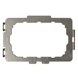 EELECTRON FOXXA02-3M Metall-Montagerahmen für Steckdose 3-fach, 10 Stück