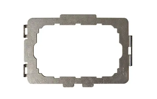 EELECTRON FO71A02-3M Metall-Montagerahmen 3-fach, 10 Stück