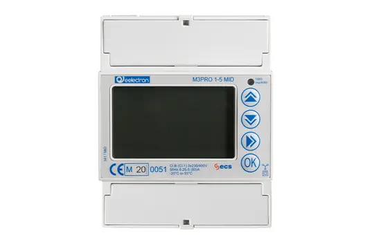EELECTRON PM30E02IRE Energiezähler 3-phasig, Wandler, 5 A und 1 A
