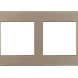 EELECTRON PO55A55MT-CH Abdeckrahmen 55 2-fach | Metal Champagne