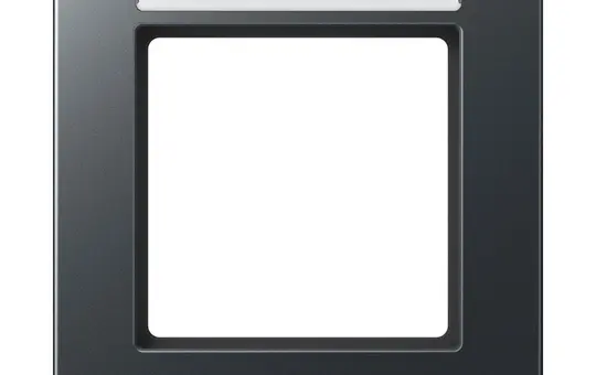 JUNG A5581BFNAANM beschr. Abdeckrahmen A 550 1-fach | anthrazit matt