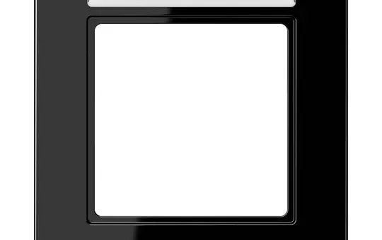 JUNG A5581BFNASW beschr. Abdeckrahmen A 550 1-fach | schwarz