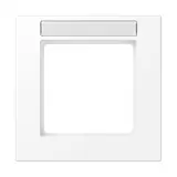 JUNG A5581BFNAWWM beschr. Abdeckrahmen A 550 1-fach | schneeweiß matt