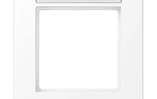 JUNG A5581BFNAWWM beschr. Abdeckrahmen A 550 1-fach | schneeweiß matt