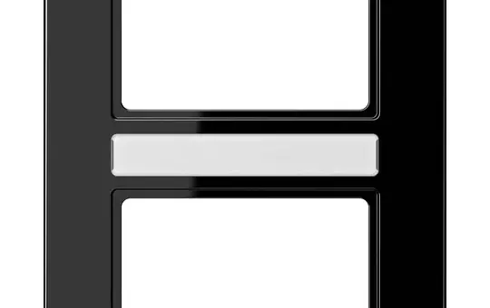 JUNG A5582BFNASW beschr. Abdeckrahmen A 550 2-fach, senkrecht | schwarz