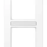 JUNG A5582BFNAWWM beschr. Abdeckrahmen A 550 2-fach, senkrecht | schneeweiß matt